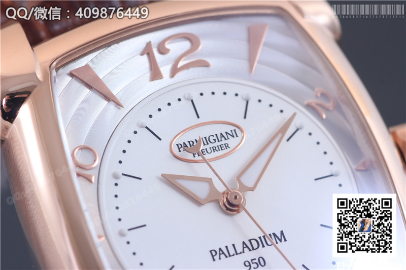 帕玛强尼 Kalpa系列PFC124-1000301自动机械腕表 玫瑰金表壳 白色字面